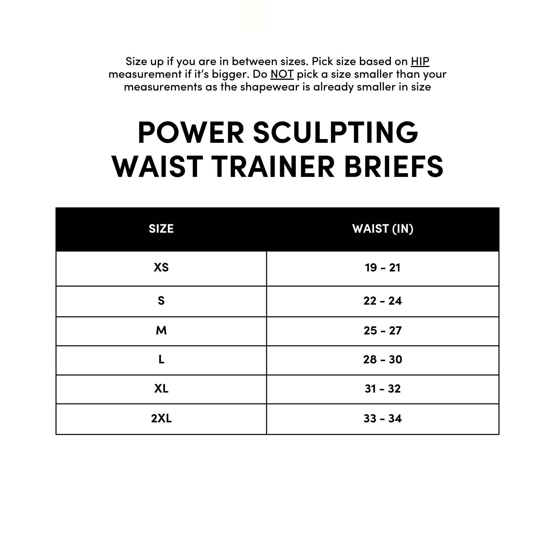 Power Sculpting Waist Trainer Briefs - Waistlab